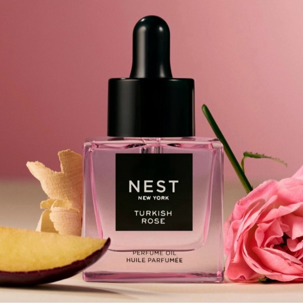 NEST Fragrances Turkish Rose Perfume Oil - Pink and Black - Picture 2 of 7